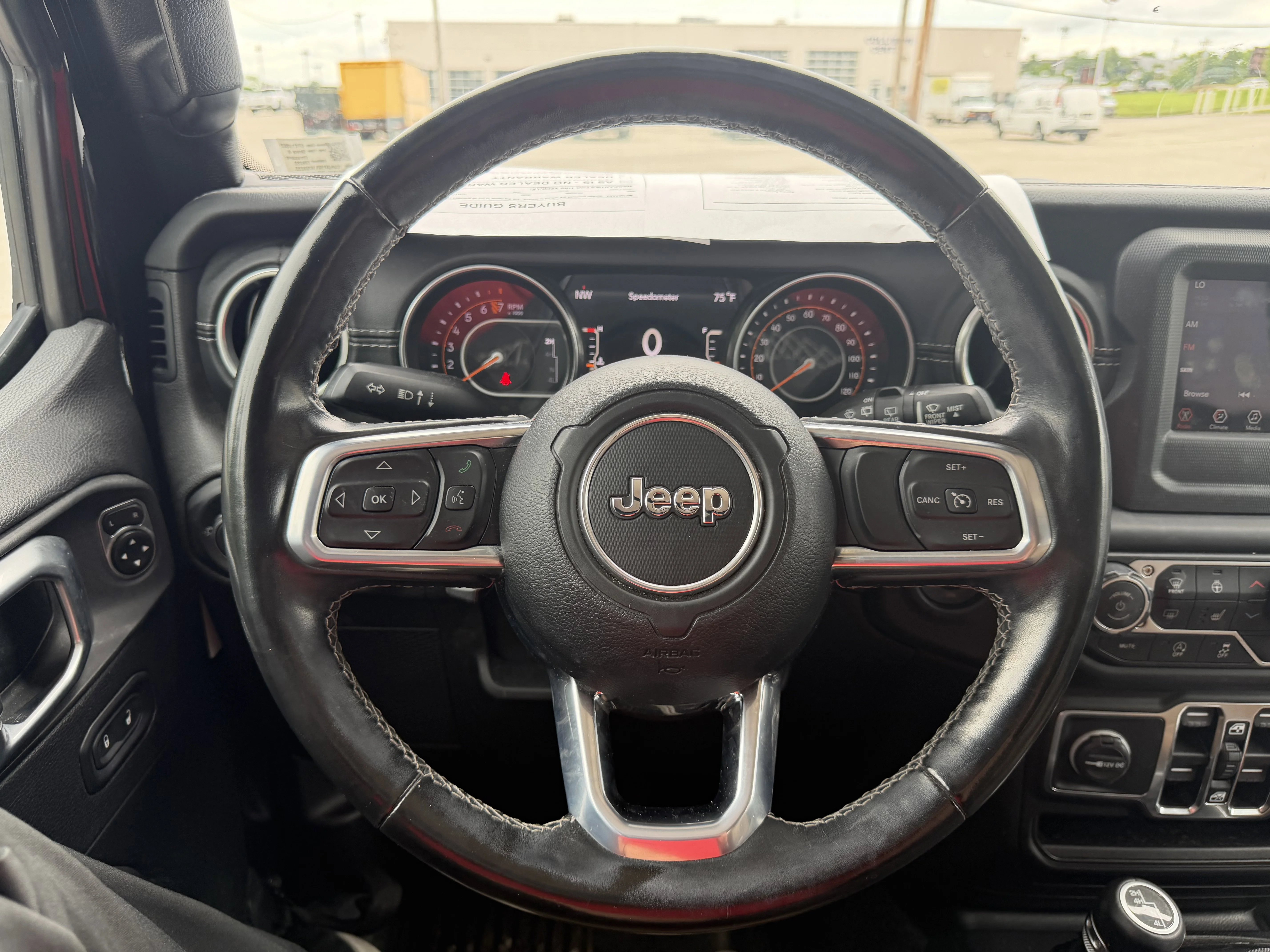 Used 2020 Black Clearcoat Jeep Sahara image 15