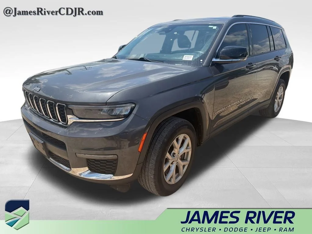 Used 2021 Gray Jeep Limited image 1
