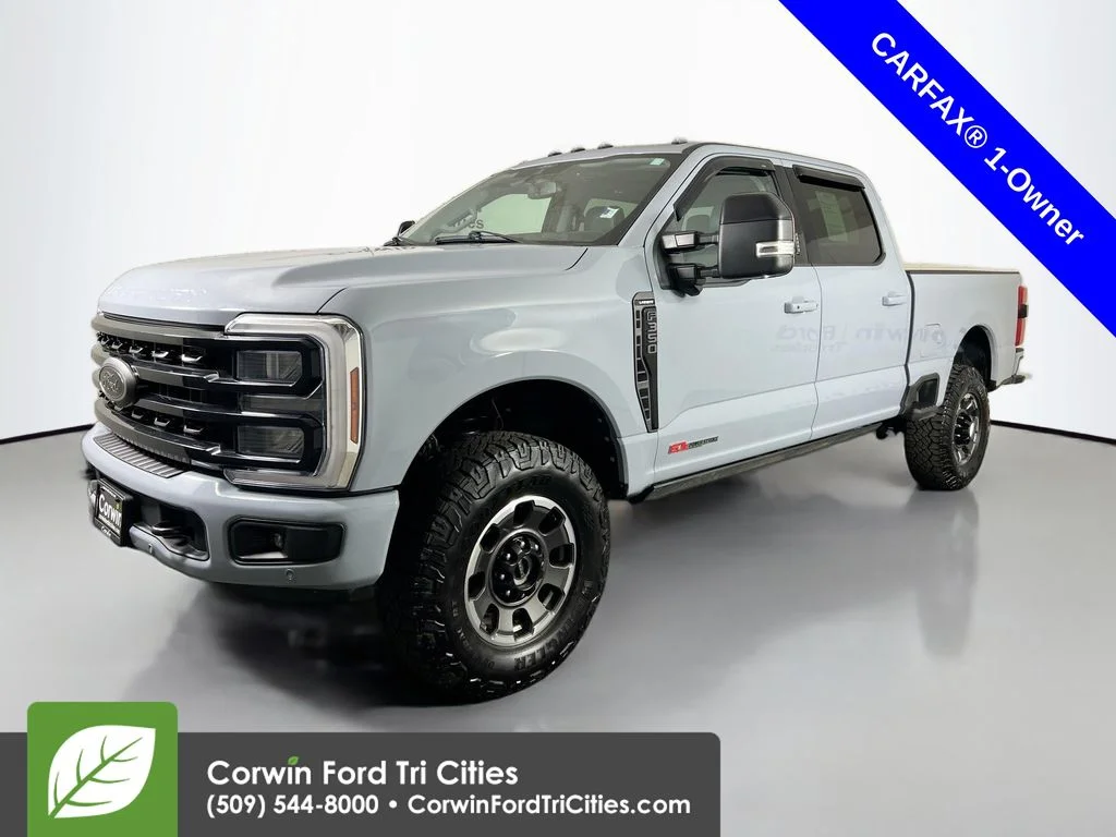 Used 2024 Glacier Gray Metallic Ford Lariat image 5