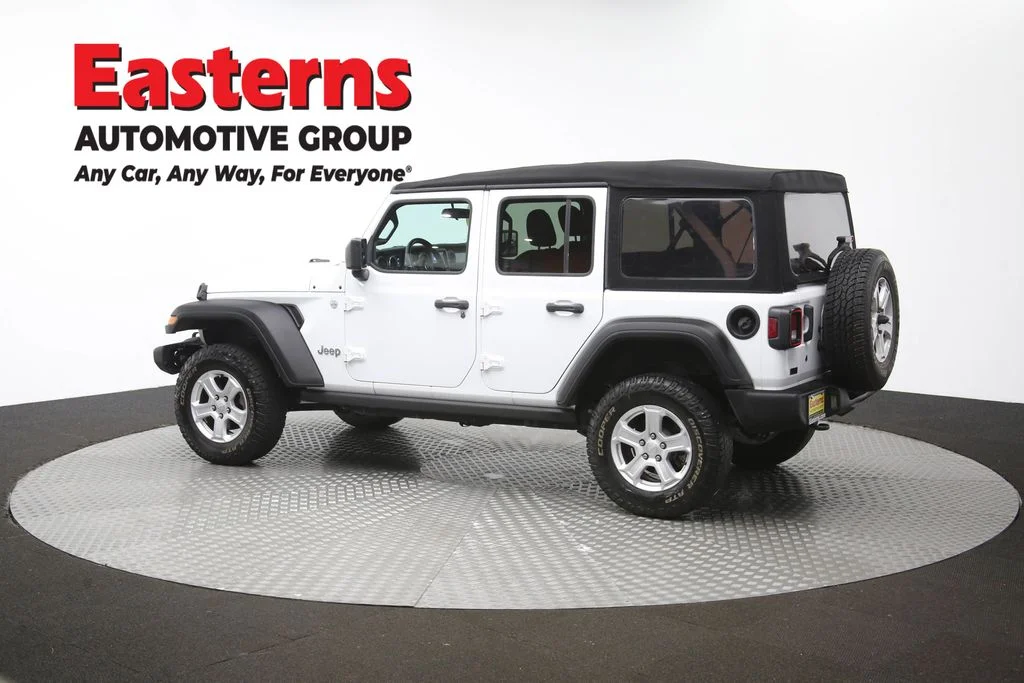 Used 2018 White Jeep Unlimited Sport S image 61