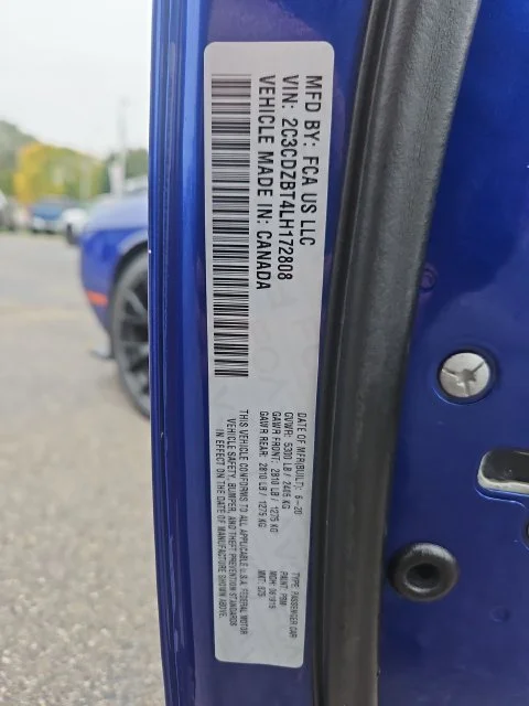 Used 2020 Blue Dodge R/T image 28
