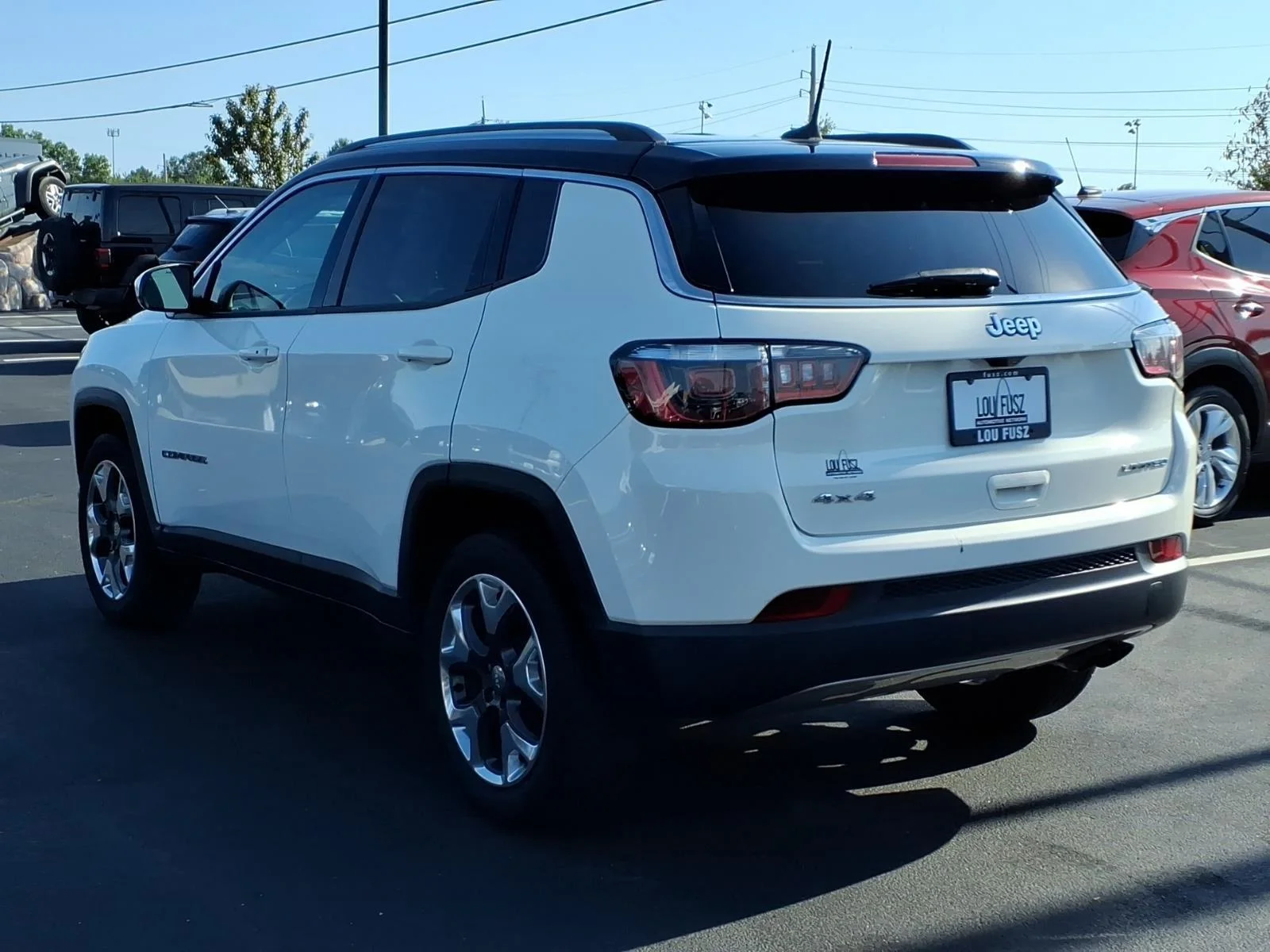 Used 2018 White Clearcoat Jeep Limited image 5