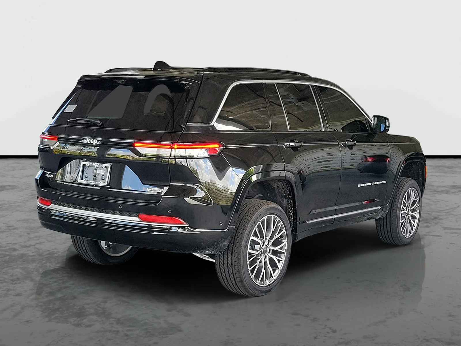 New 2026 Diamond Black Crystal Pearl-Coat Exterior Paint Jeep Summit image 1