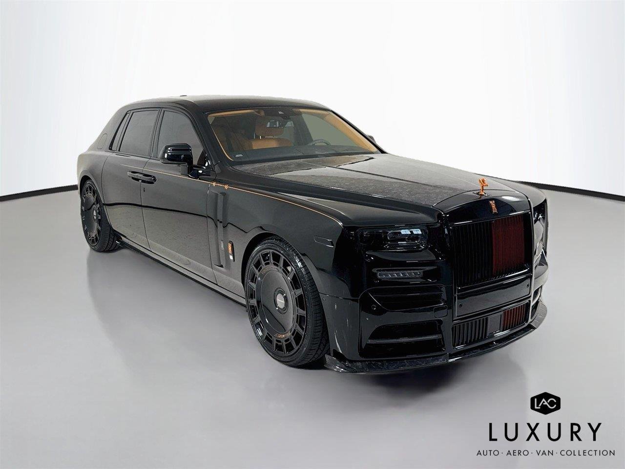 Used 2027 Black Diamond Rolls-Royce Sedan | Full Carbon Mansory Widebody image 2