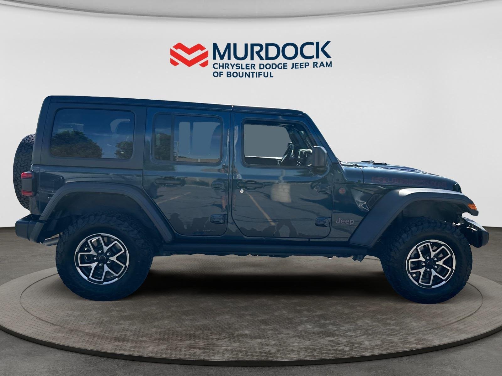 Used 2025 Fathom Blue Pearlcoat Jeep Rubicon image 8