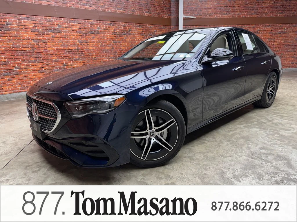 Used 2024 Blue Mercedes-Benz E 350 image 1