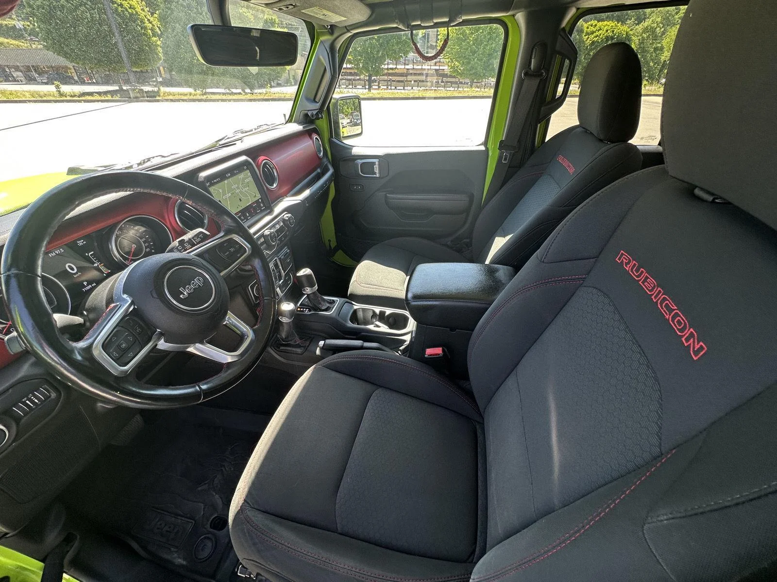 Used 2021 Gecko Clearcoat Jeep Unlimited Rubicon image 10