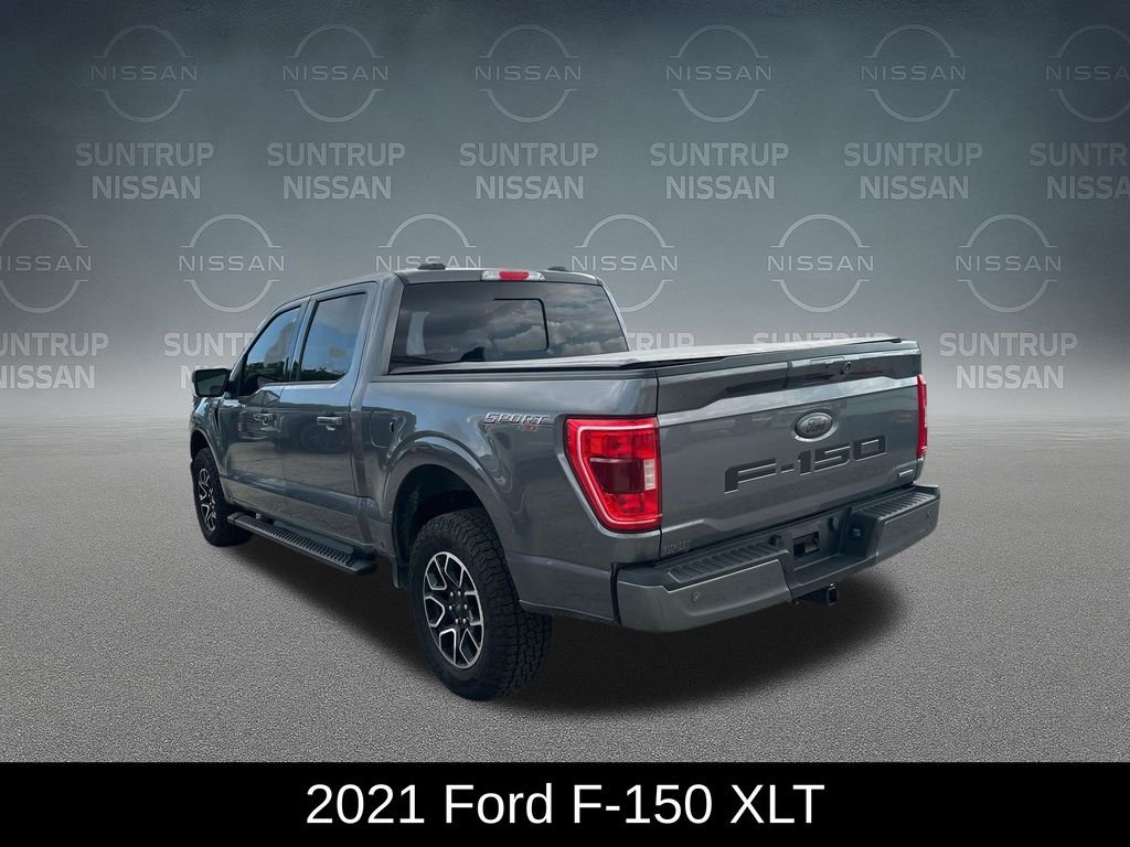 Used 2021 Gray Ford XLT image 3