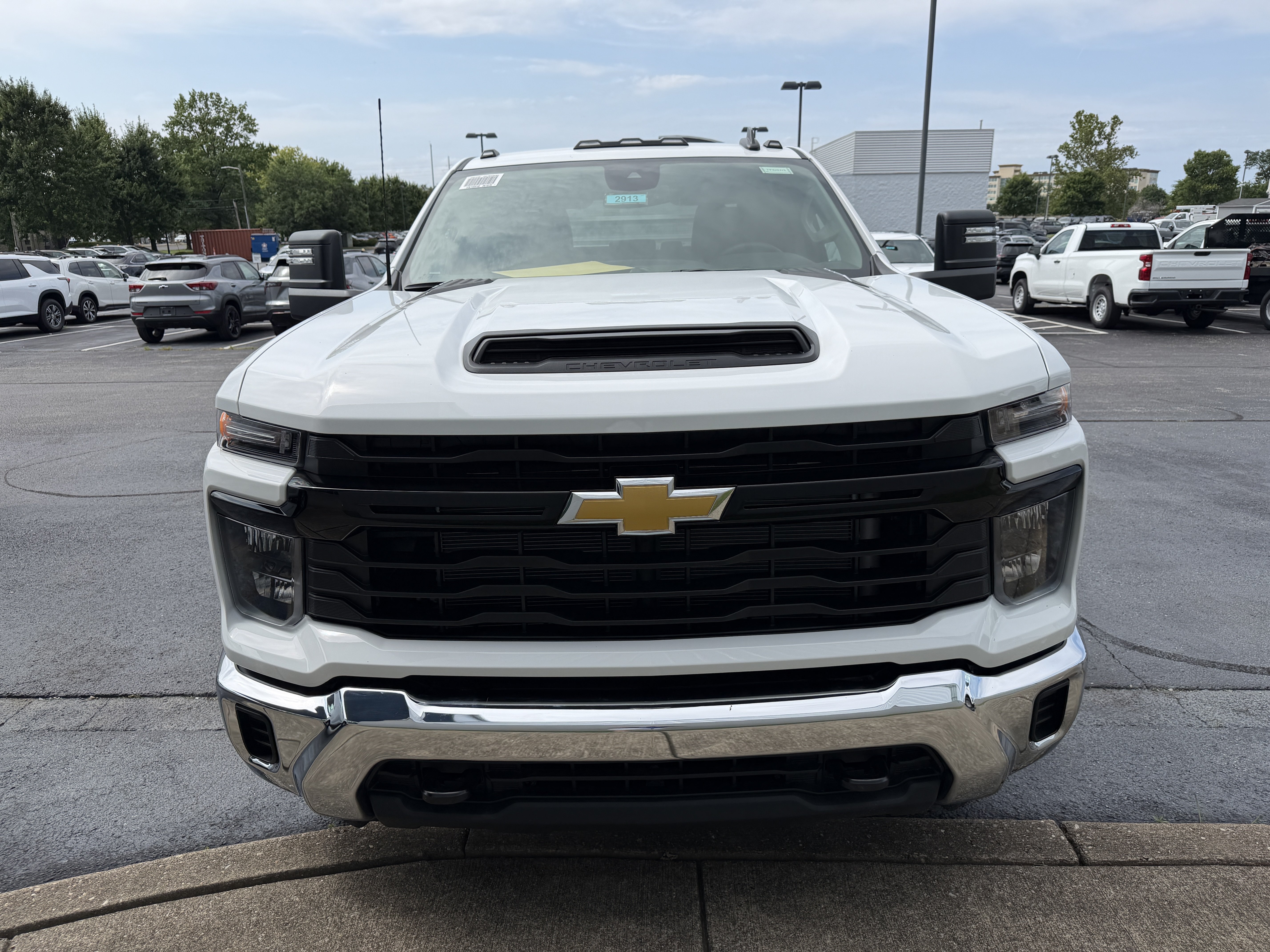 New 2026 Summit White Chevrolet Work Truck image 3