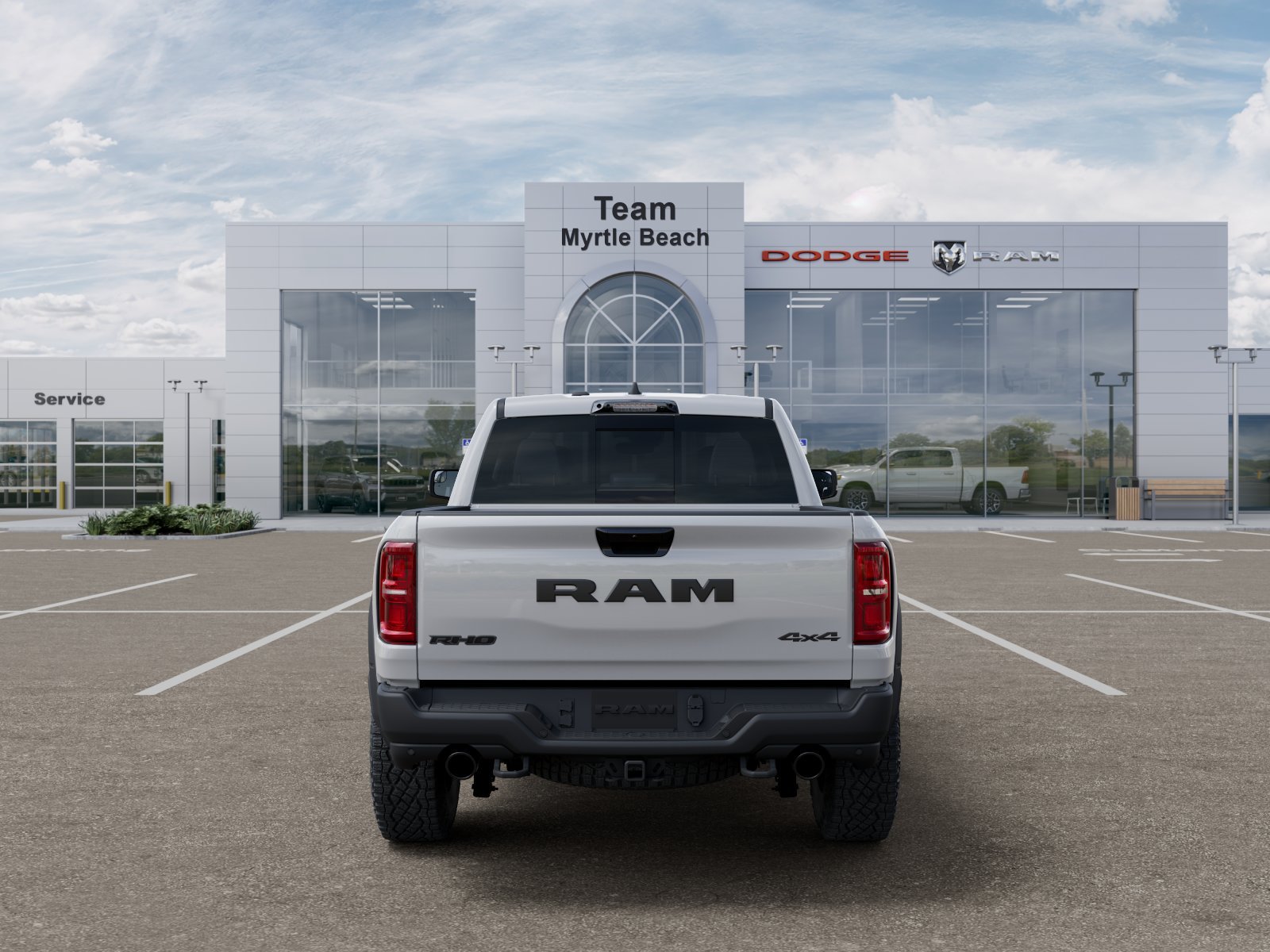 New 2026 Bright White Clear-Coat Exterior Paint RAM RHO image 33