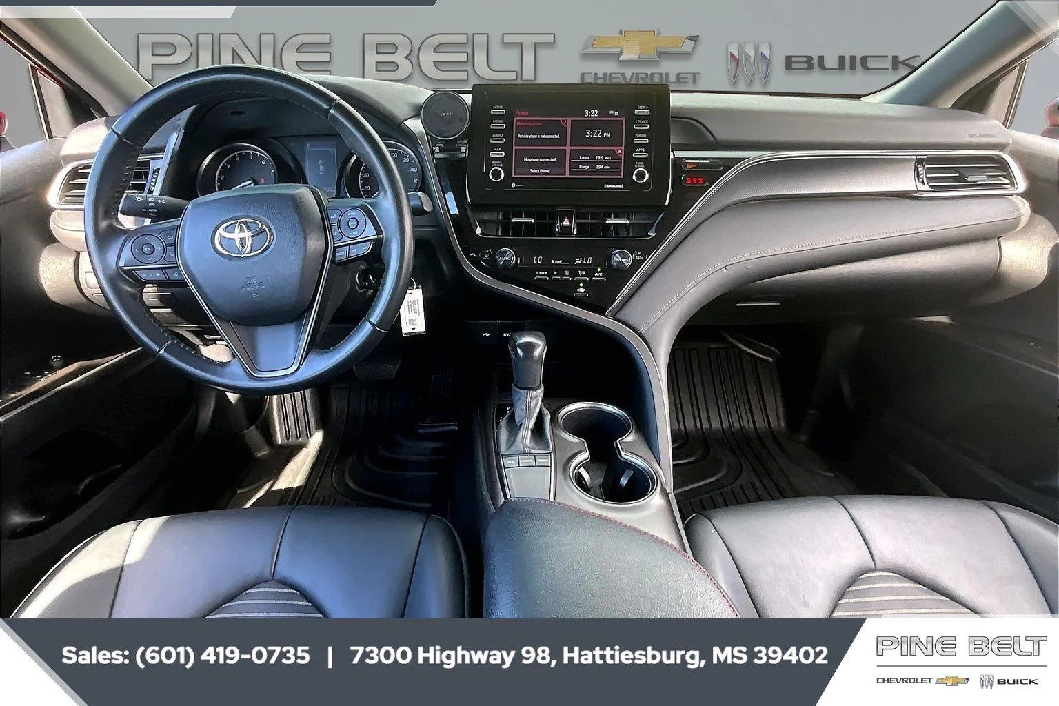 Used 2022 Supersonic Red Toyota SE image 13