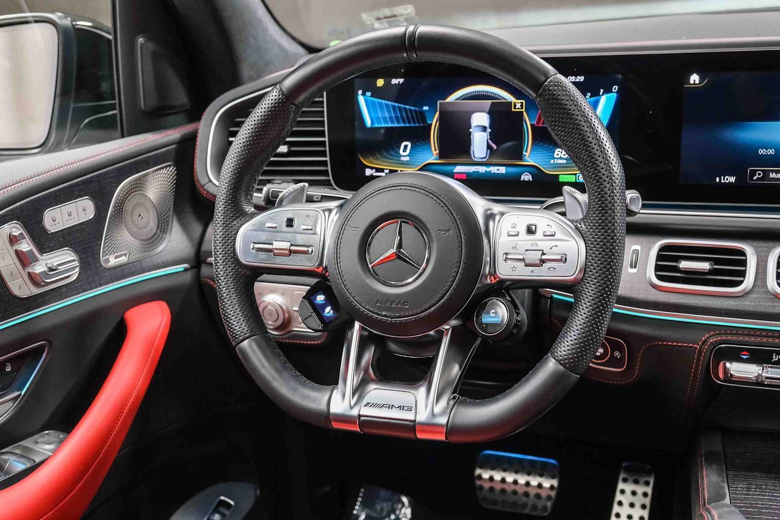 Certified Used 2022 MANUFAKTUR Diamond White Bright Mercedes-Benz AMG® GLE 63 S image 19