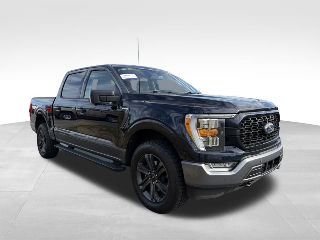 Certified Used 2023 Antimatter Blue Metallic Ford XLT image 7