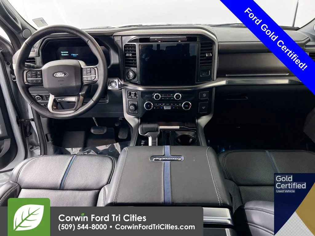 Certified Used 2025 Space White Metallic Ford Platinum image 7