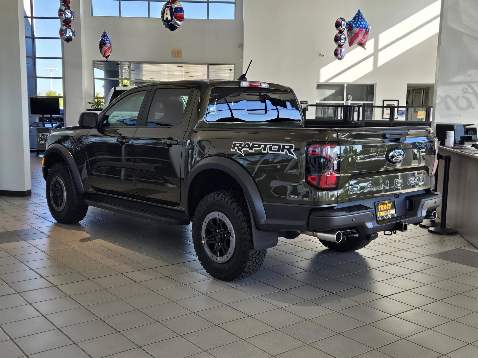 New 2026 Shelter Green Metallic Ford Raptor® image 4