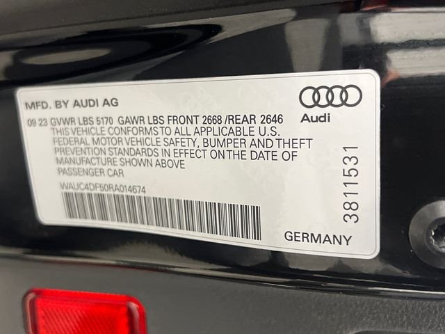 Used 2024 Black Audi Premium Plus image 30
