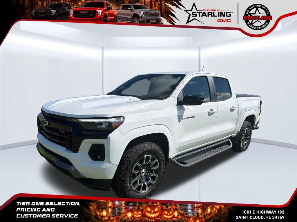 Used 2023 SUMMIT WHITE Chevrolet 4WD Z71 image 1