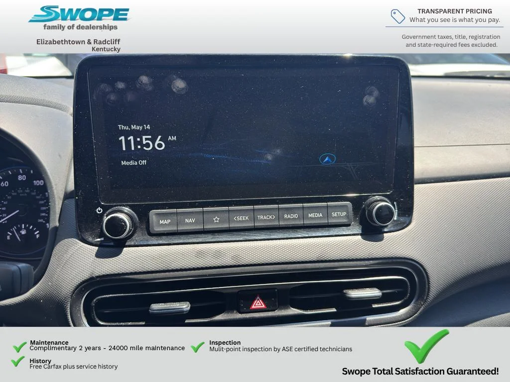 Used 2023 LUNAR WHITE Hyundai SEL image 15