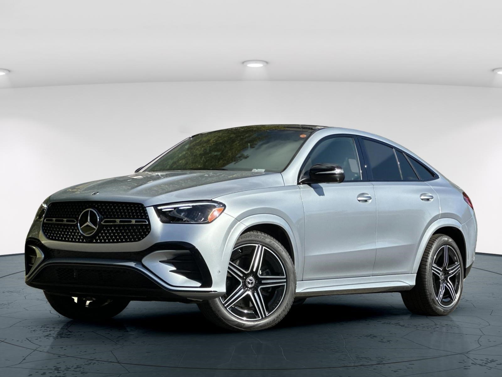New 2026 Cirrus Silver Metallic Mercedes-Benz GLE 450 Coupe 4D Coupe 4MATIC® image 2