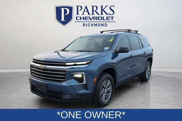 Certified Used 2024 Blue Chevrolet LT image 3