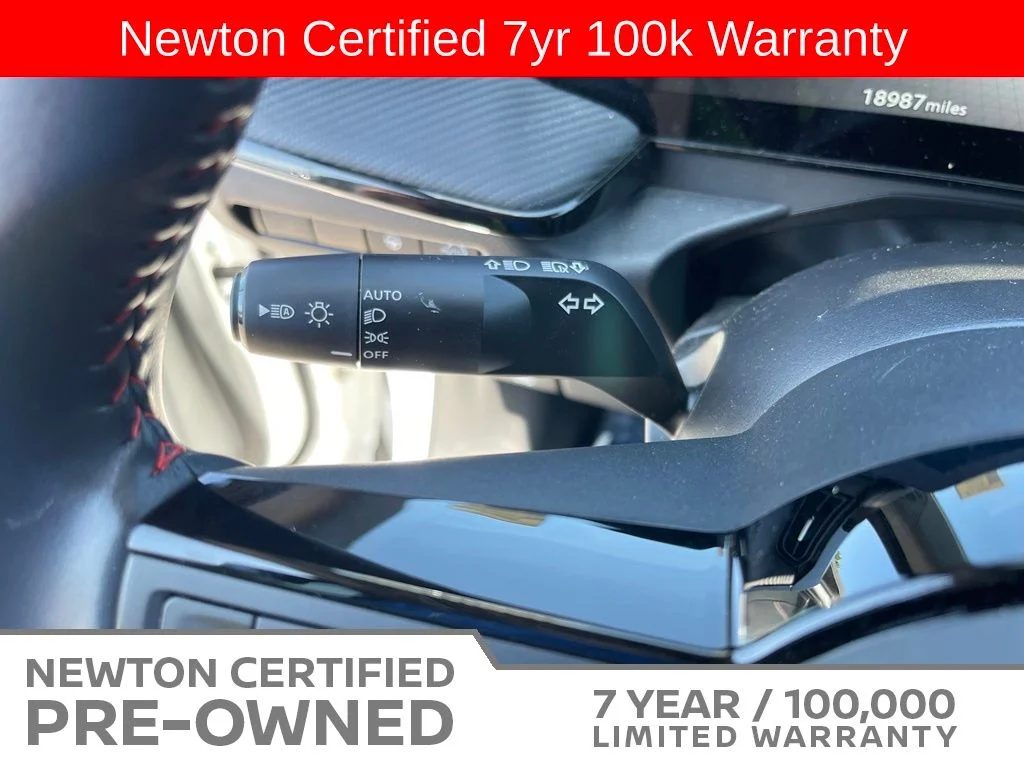 Certified Used 2025 Aspen White/Super Black Nissan SR image 23