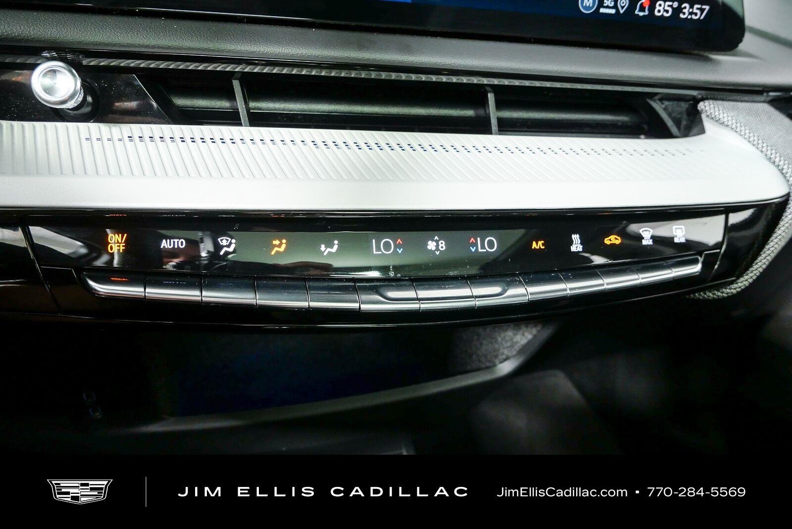 Used 2025 Crystal White Tricoat Cadillac Luxury 1 image 16