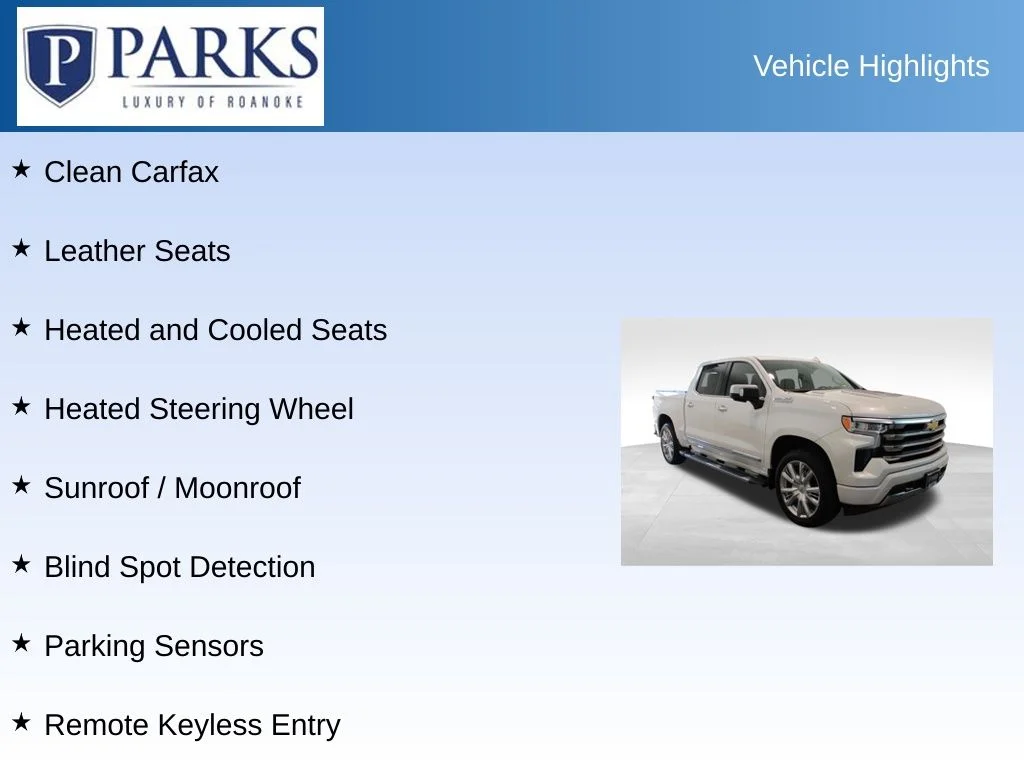 Used 2024 Pearl Chevrolet High Country image 4