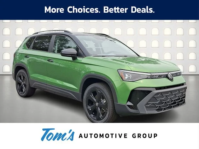 New 2026 Green Volkswagen 1.5T SE Black image 1