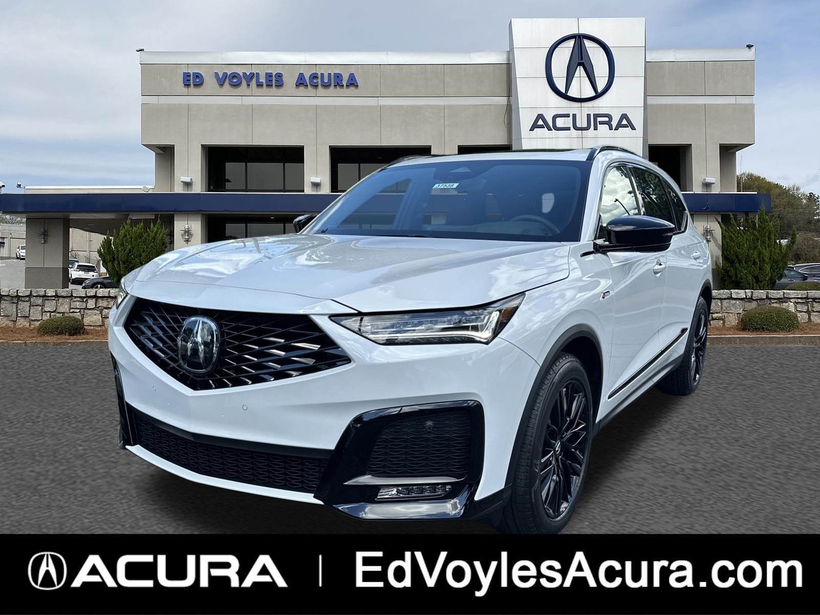 New 2026 Platinum White Pearl Acura w/A-Spec Advance Package image 1
