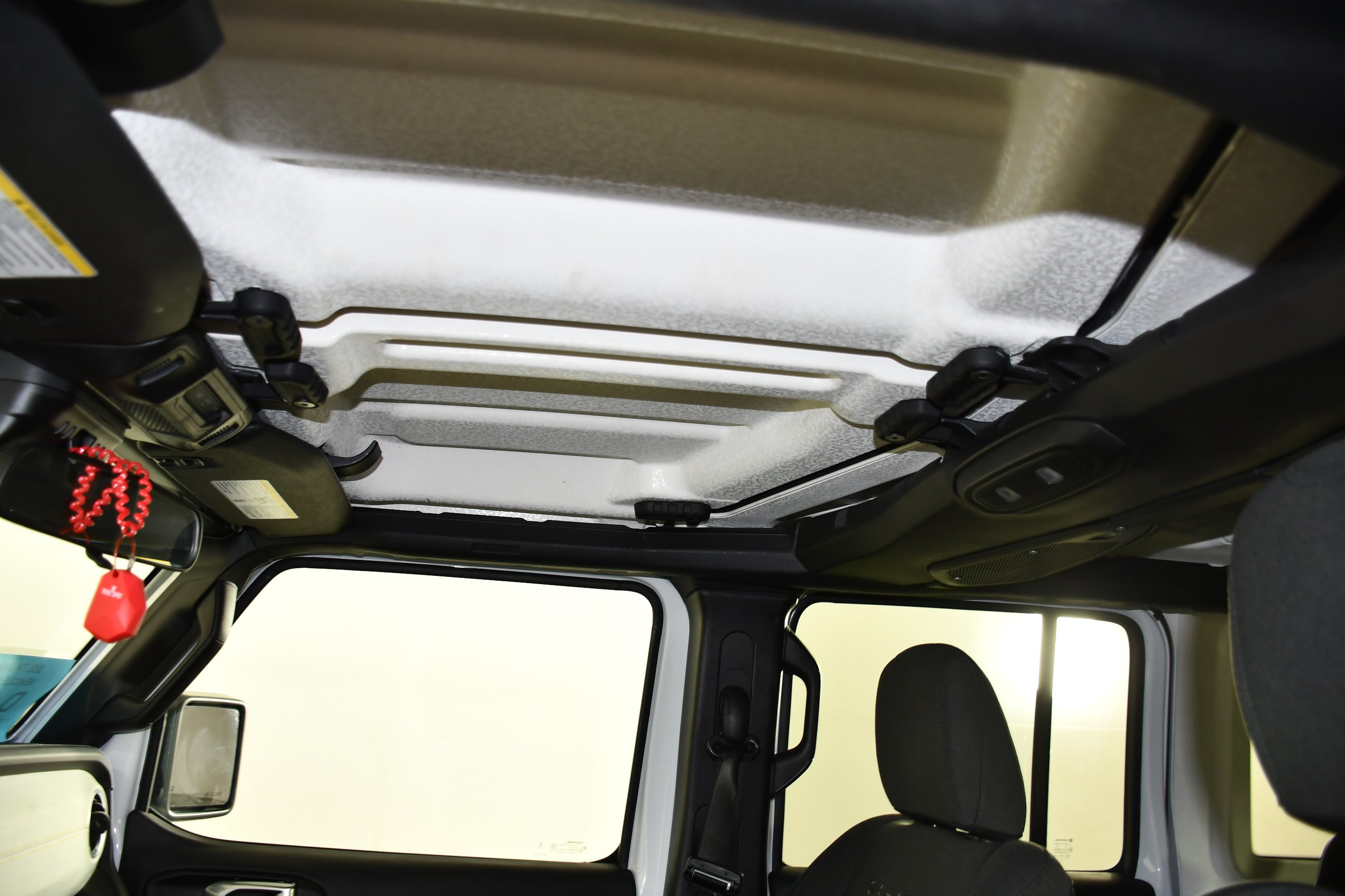 Used 2024 Bright White Clearcoat Jeep Sahara image 38