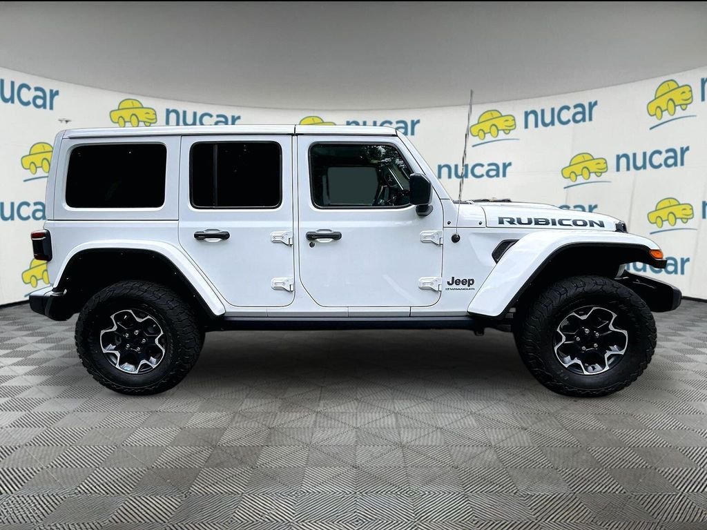 Used 2023 White Jeep Rubicon 4xe image 8