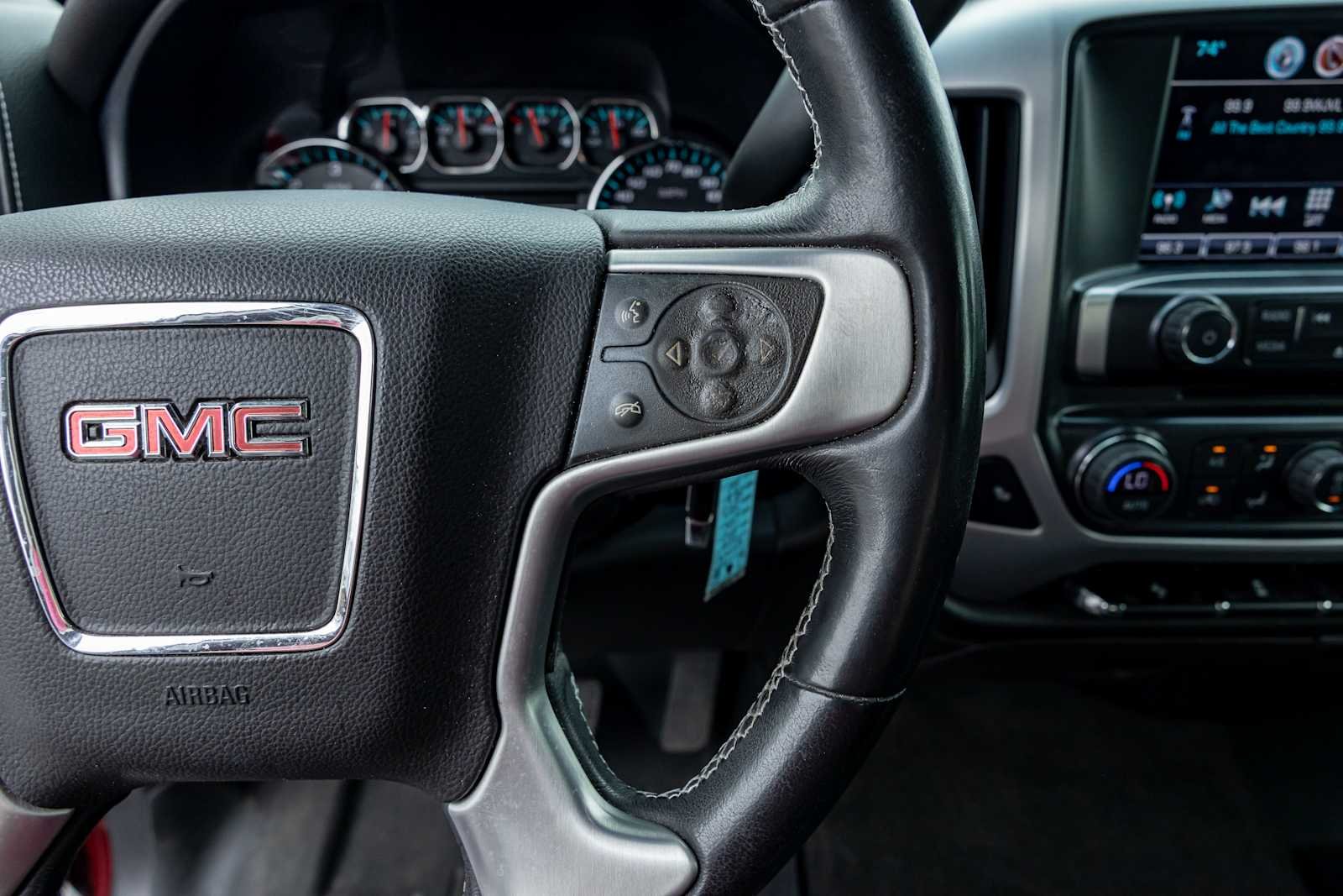 Used 2017 Crimson Red Tintcoat GMC SLT image 19