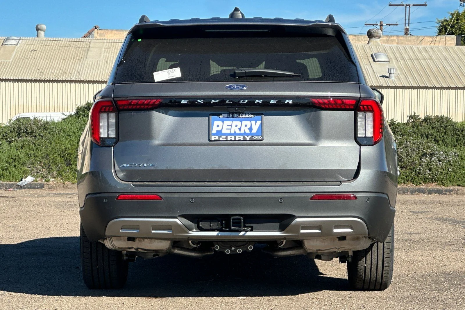 New 2026 Carbonized Gray Metallic Ford Active image 4