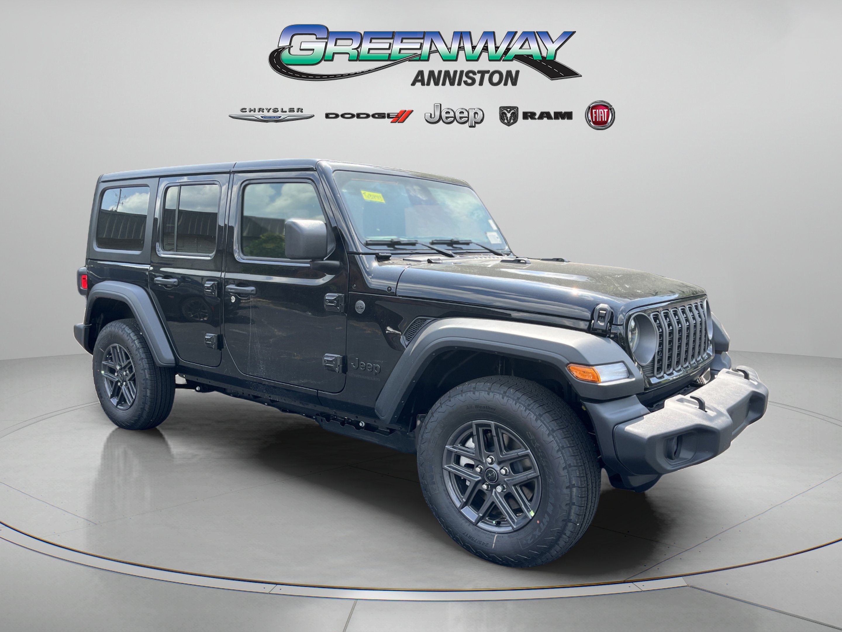 New 2026 Black Clearcoat Jeep Sport S image 1