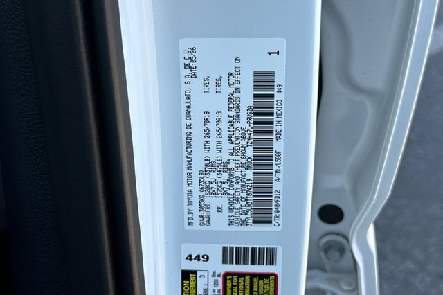 New 2026 Ice Cap Toyota Tacoma TRD Off-Road image 25