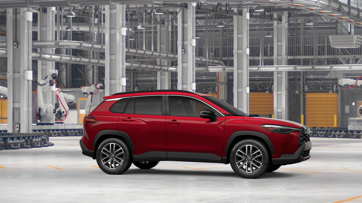 New 2026 Soul Red Crystal Toyota XLE image 13