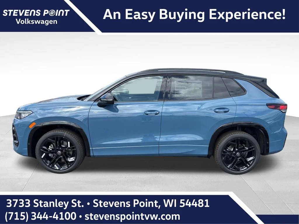 New 2026 Monterey Blue w/Deep Black Roof Volkswagen 2.0T SE R-Line Black image 2