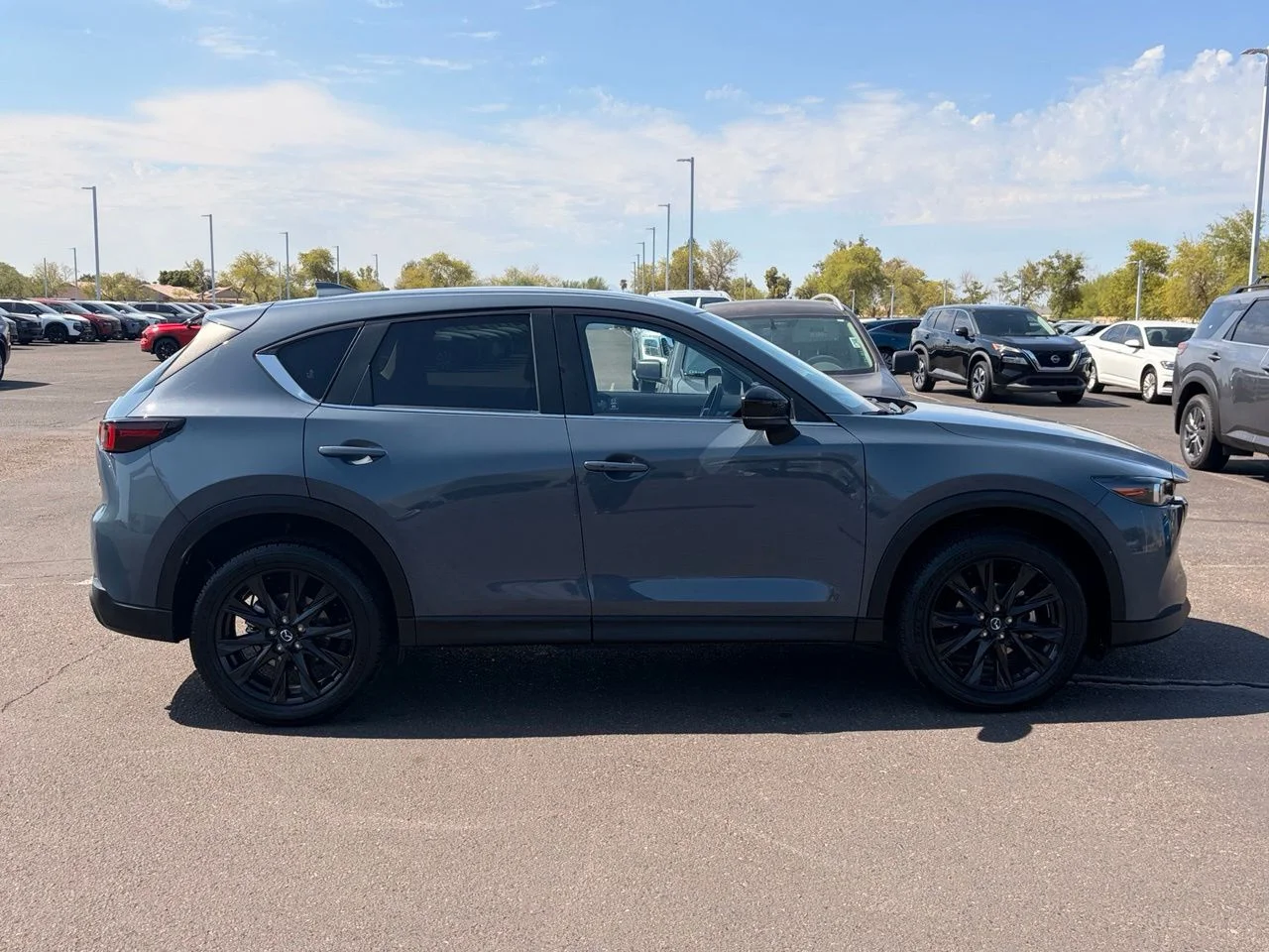 Used 2024 Polymetal Gray Metallic Mazda 2.5 S Carbon Edition image 6