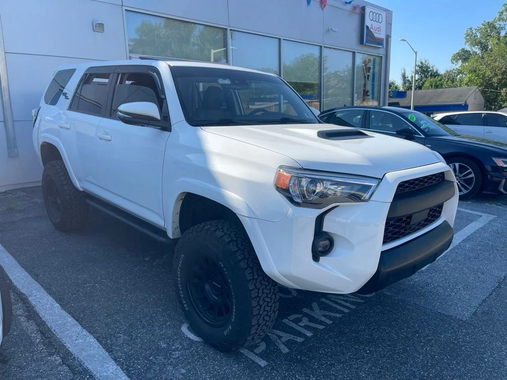 Used 2021 White Toyota TRD Off-Road Premium image 1