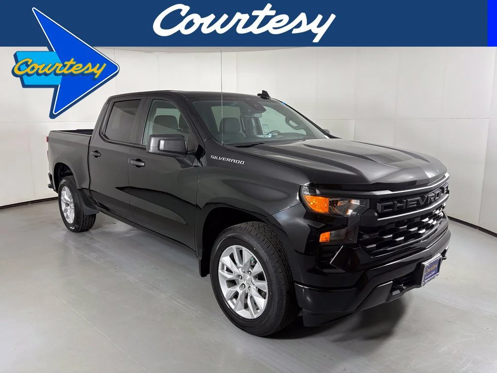 Certified Used 2024 Black Chevrolet Custom image 1