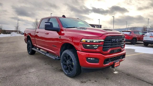 New 2026 Molten Red Pearl-Coat Exterior Paint RAM Laramie image 9