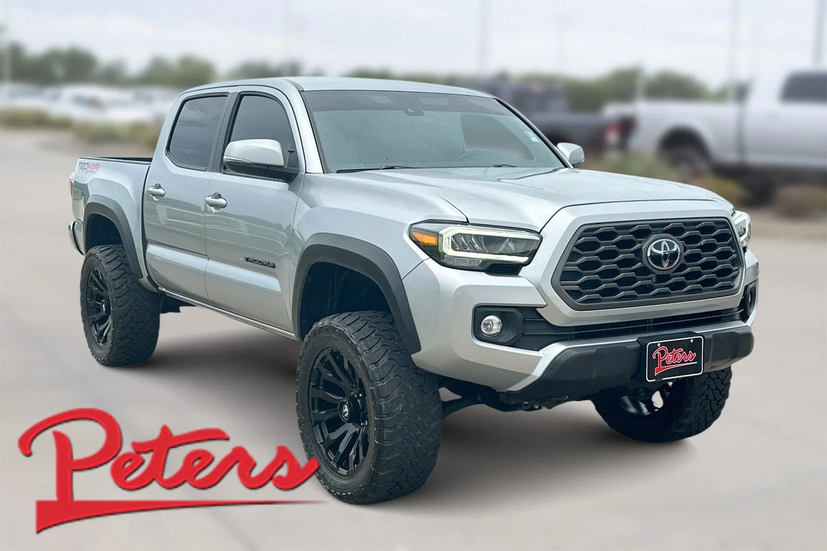 Used 2022 Celestial Silver Metallic Toyota TRD Off-Road image 1