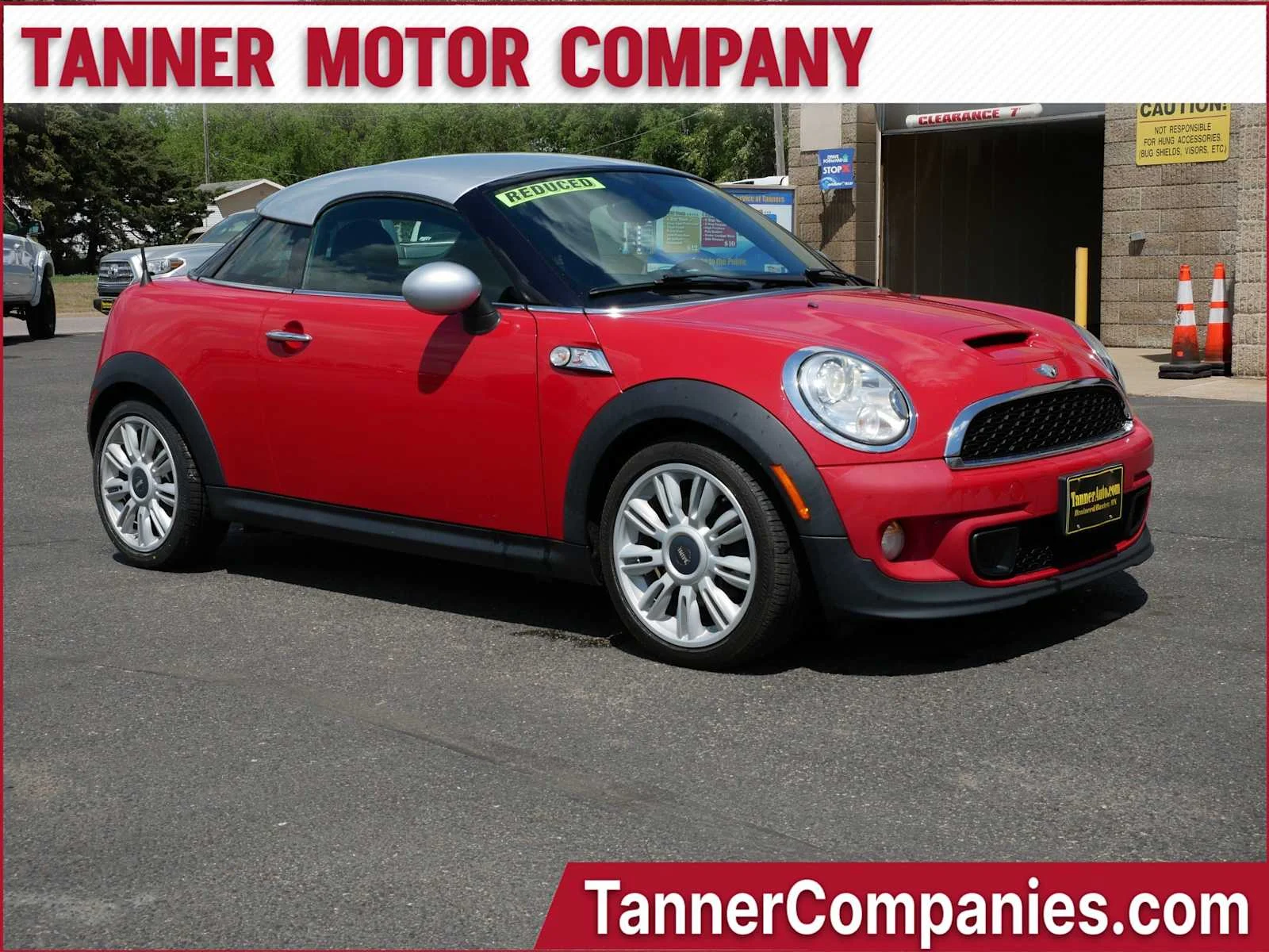 Chili Red 2012 MINI Cooper Coupe S FWD Coupe Front-Wheel Drive 6-Speed Automatic