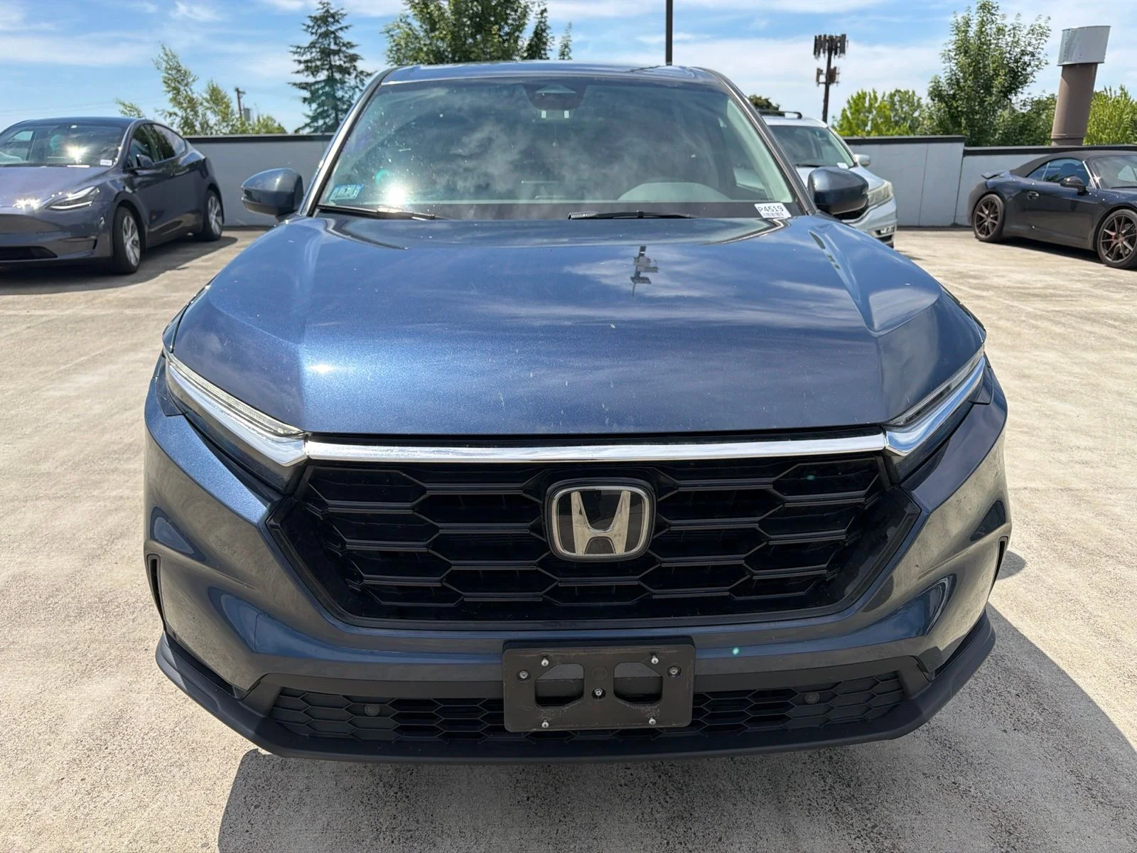Used 2024 Canyon River Blue Metallic Honda EX-L image 2