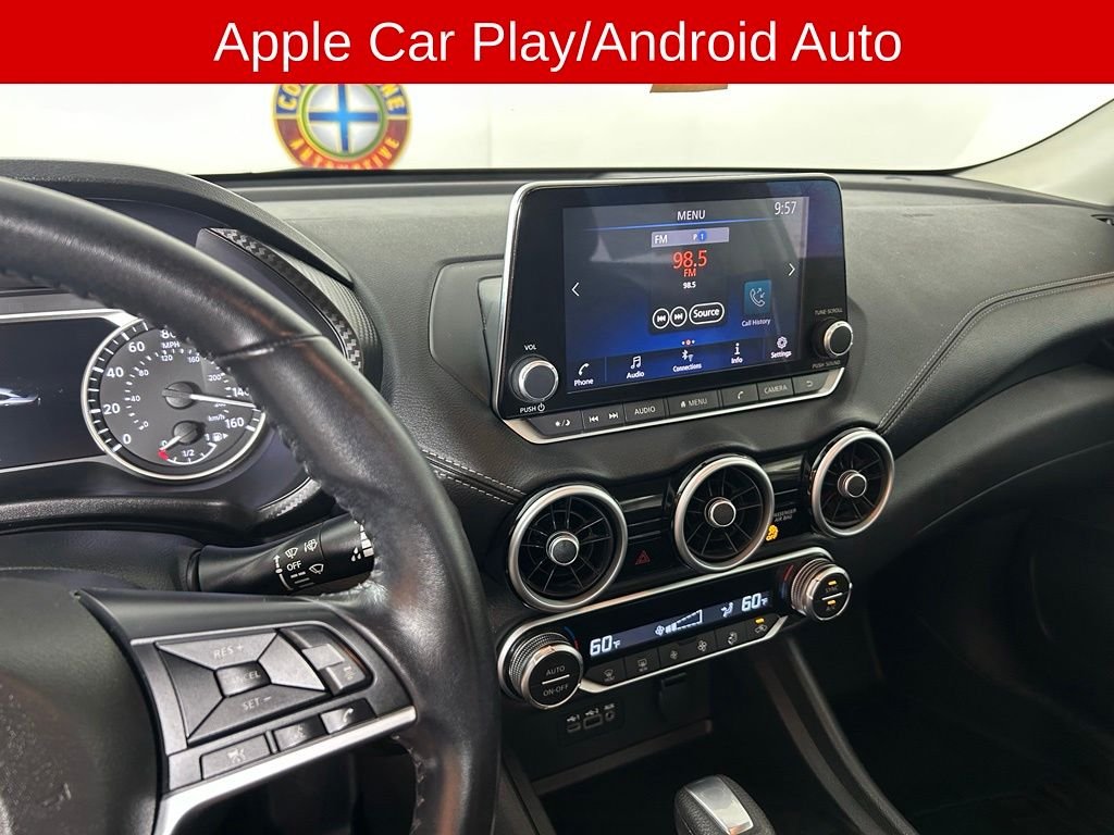 Used 2021 White Nissan SV image 3