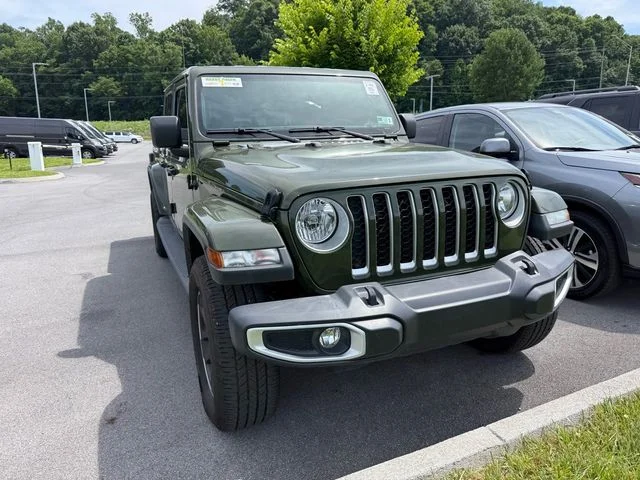Used 2022 Green Jeep Overland image 9