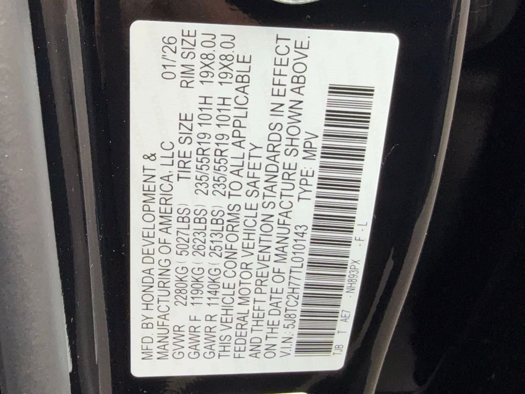 New 2026 Majestic Black Pearl Acura Advance Package image 27