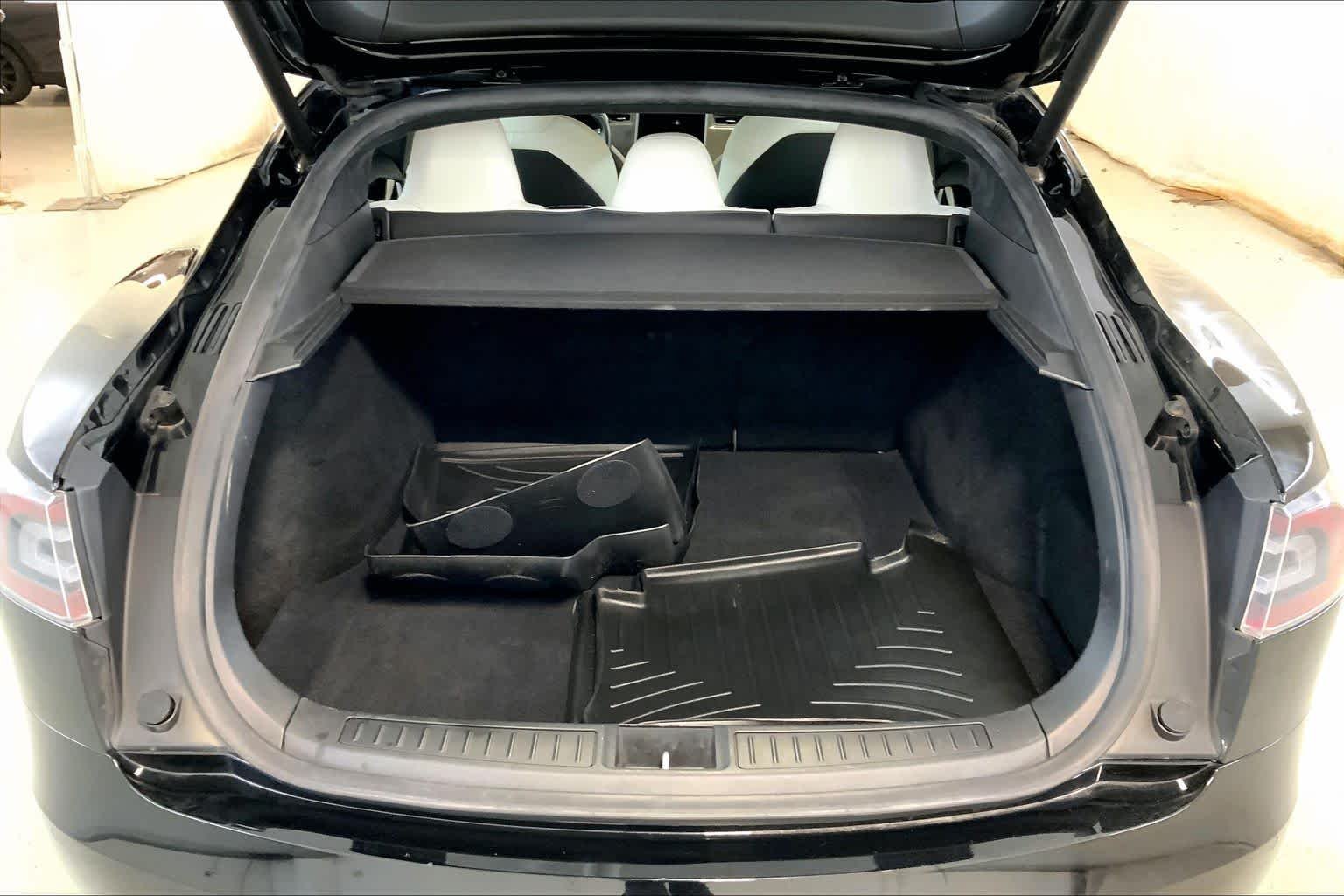 Used 2020 Solid Black Tesla Performance image 9