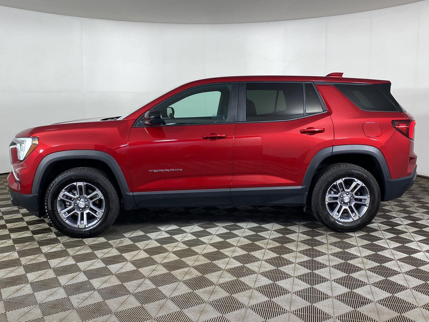 Used 2026 Volcanic Red Tintcoat GMC AWD Elevation image 6