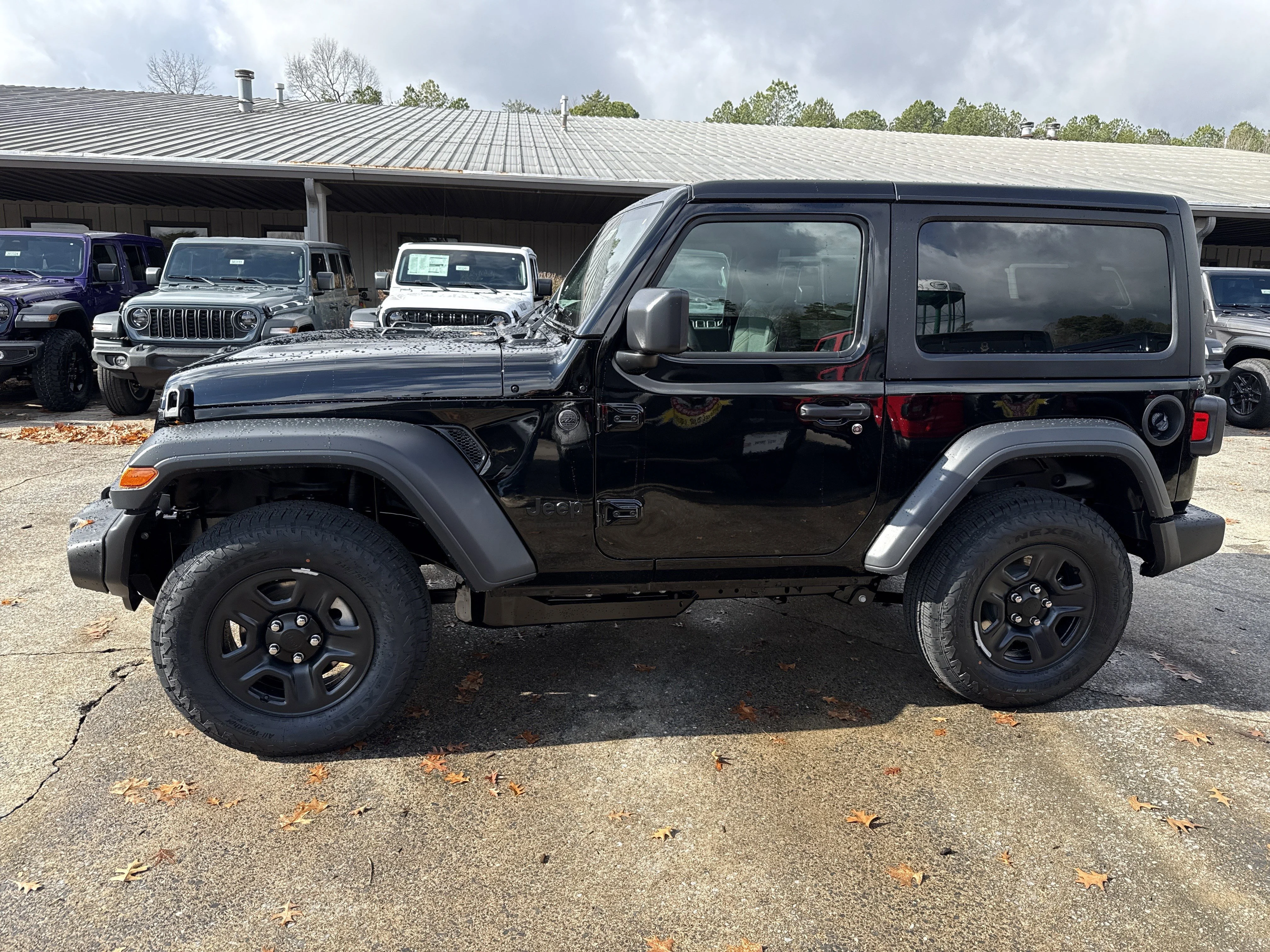 New 2026 Black Clearcoat Jeep Sport image 4